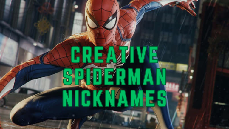 850+Creative Spiderman Nicknames 2024