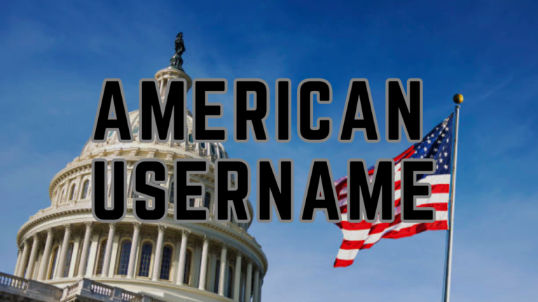 850+ Best American Username Ideas 2024