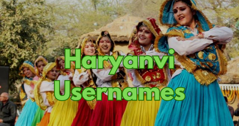 850+ Creative Haryanvi Usernames Ideas 2024