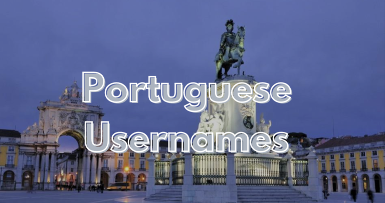 900+ Best Portuguese Usernames Ideas 2024